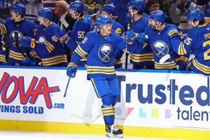 Doan scores 2 goals and Lyon makes 32 saves as the Sabres beat the Panthers 3-0
