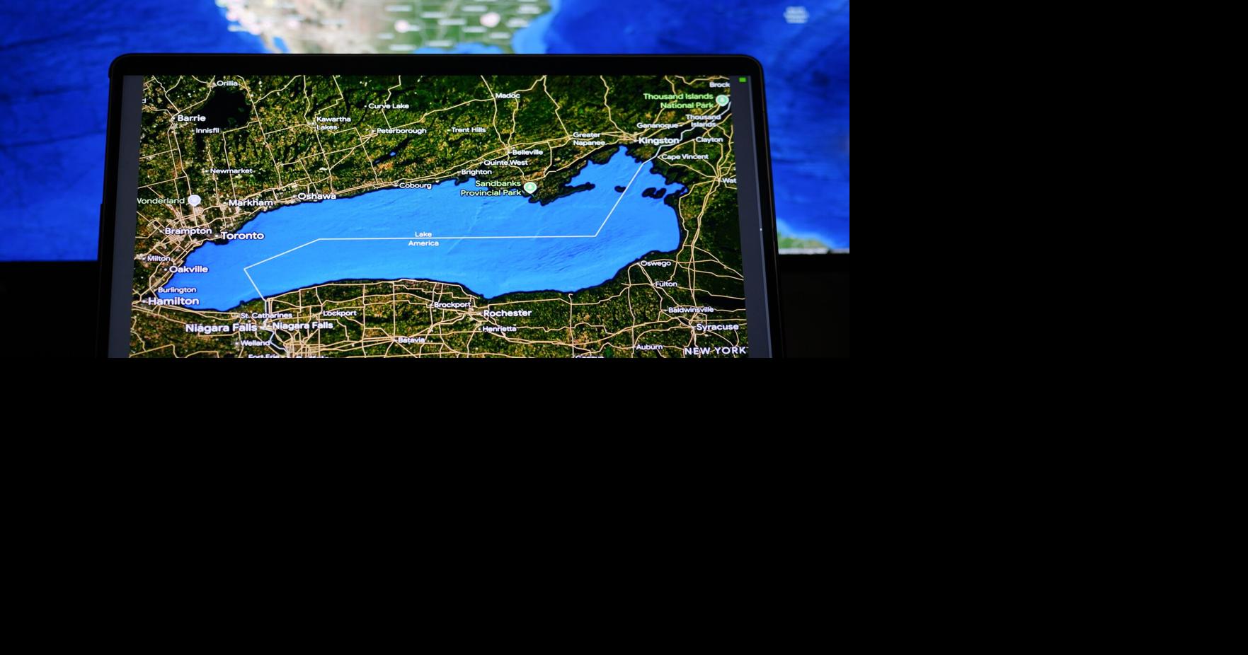 Apple Maps renames Lake Ontario ‘Lake America’ after Trump order