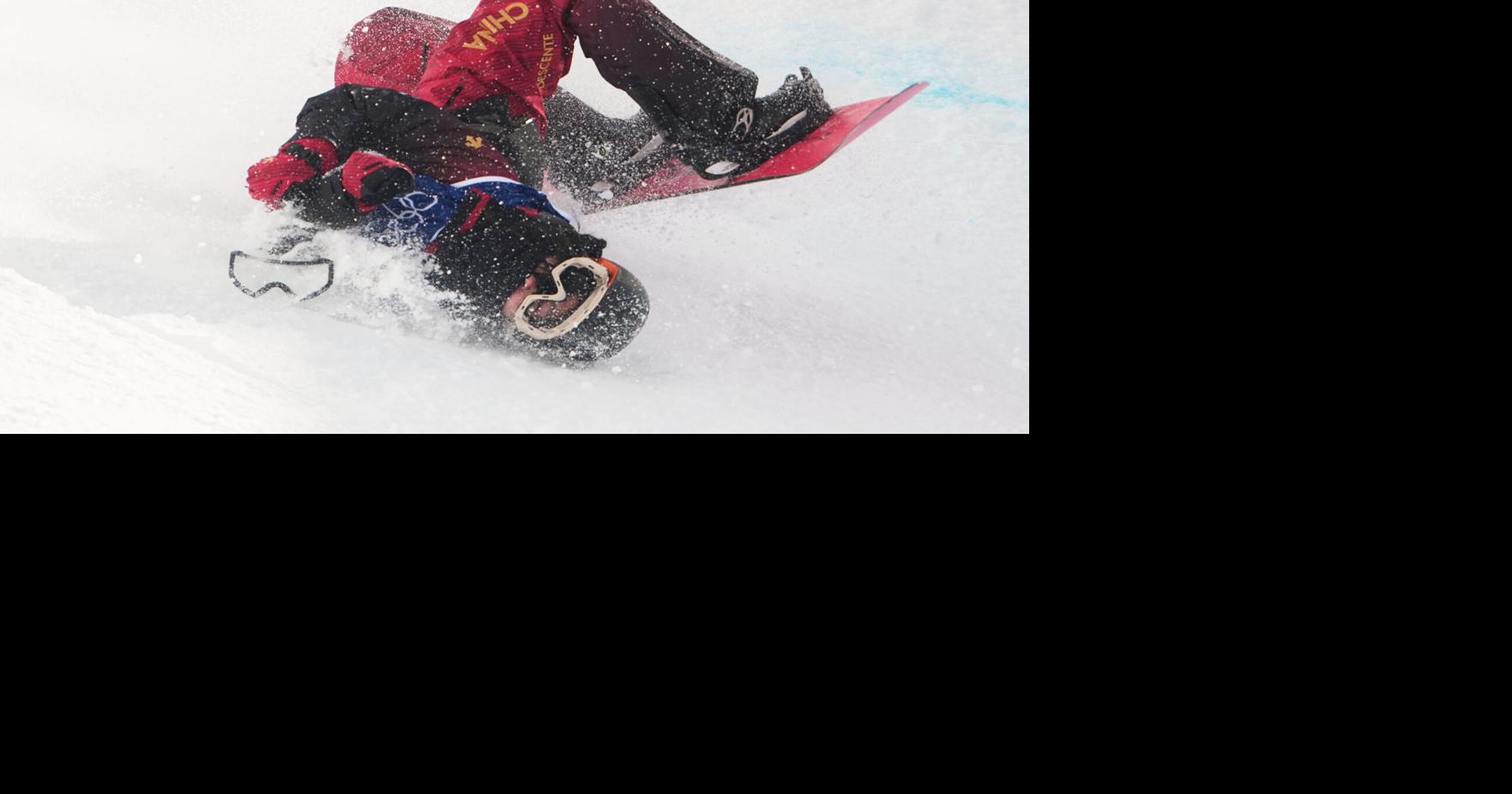 When Olympic dreams hit the ice: Photos of falls, flips and hard landings