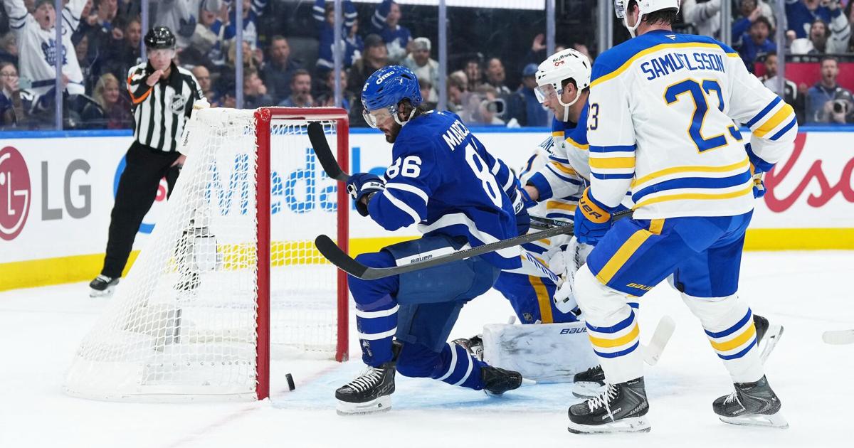 Kirill Marchenko erzielt einen Hattrick, aber die Maple Leafs unterliegen ...
