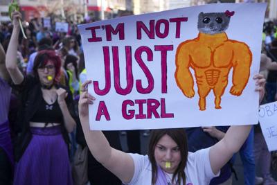 Female students mark International Women's day by leading protests in Serbia against corruption