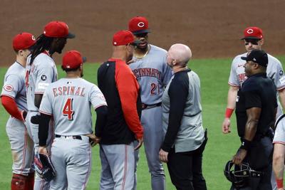 Reds plan to place Hunter Greene on IL with Grade 1 groin strain