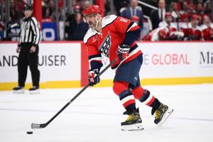 Avalanche beat Capitals in OT after Alex Ovechkin scores his 1,000th NHL goal counting playoffs