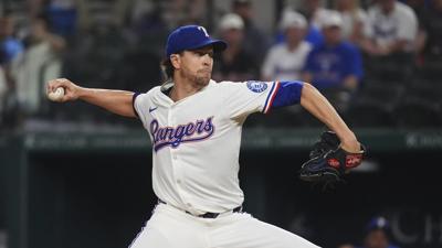 Jacob deGrom and Rangers get 1-0 win on Jake Burger's homer against Astros and Hunter Brown