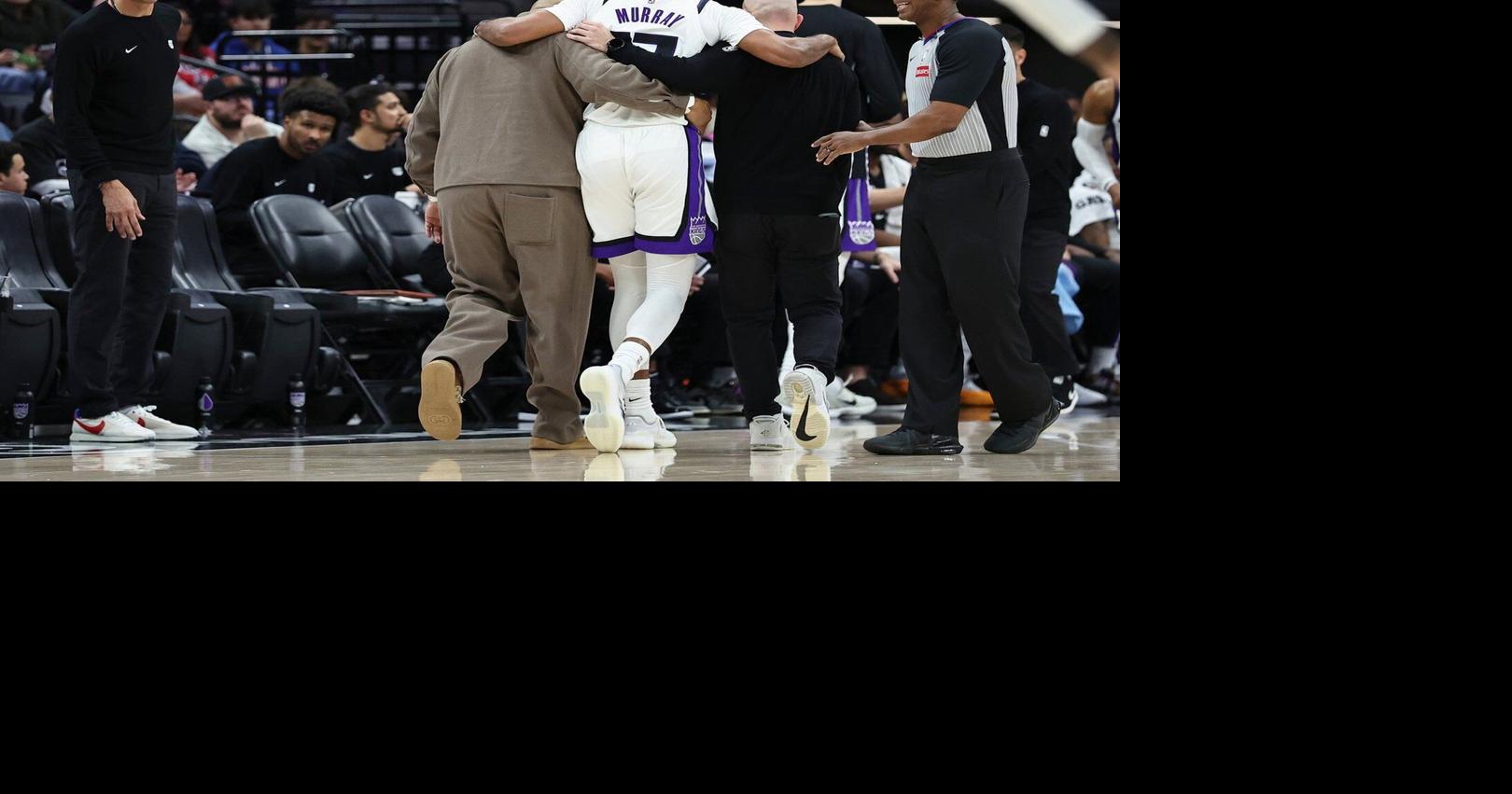 Kings’ Keegan Murray to miss at least 3 to 4 weeks with sprained ankle