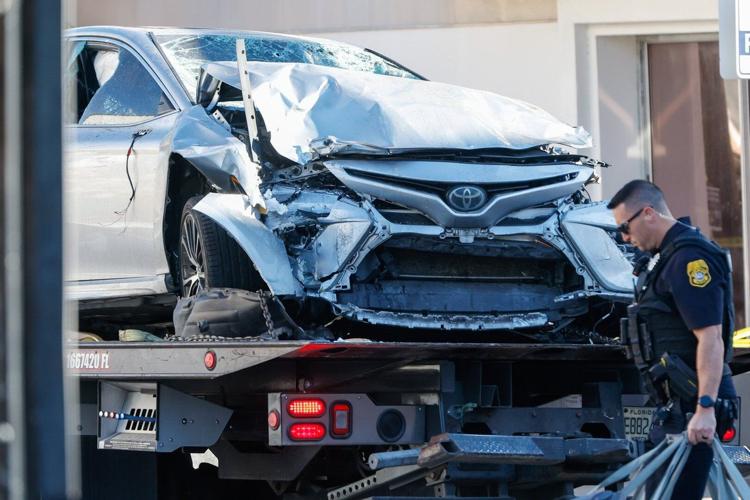 A car fleeing police slams into a bar in Florida, killing 4 and injuring 11