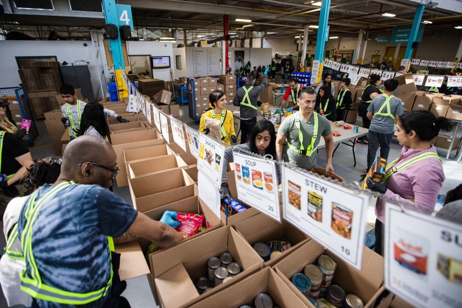 Daily Bread Food Bank returns for annual Spring Food Sort