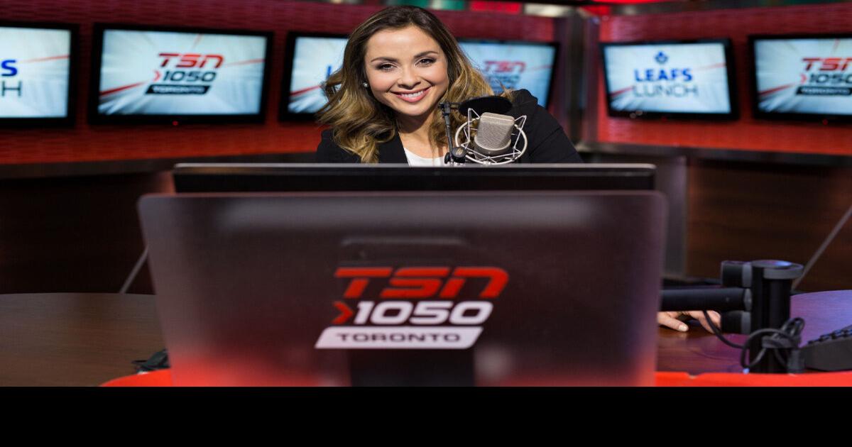 Andi Petrillo breaks new ground as host of Leafs Lunch