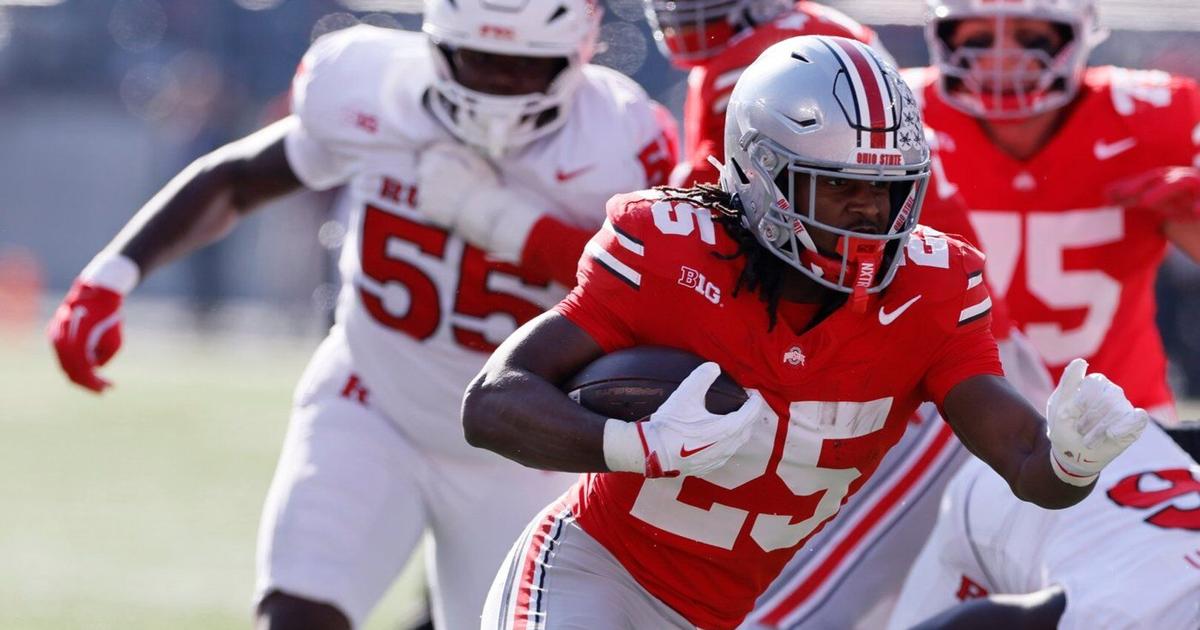 Top-ranked Ohio State pulls away in 2nd half for 42-9 victory over ...
