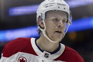 Canadiens defenceman Kaiden Guhle to travel with team on upcoming road trip