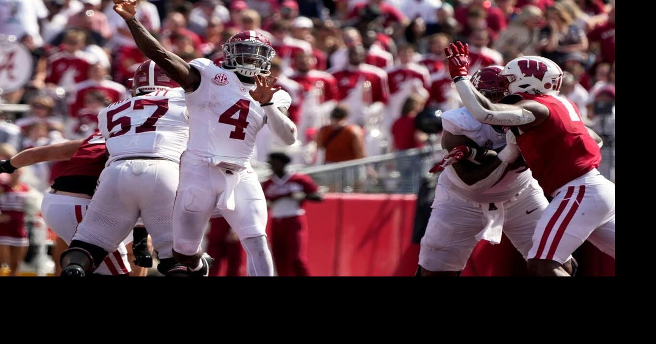 AP Player of the Week Alabama's Jalen Milroe has hand in 5 TDs against