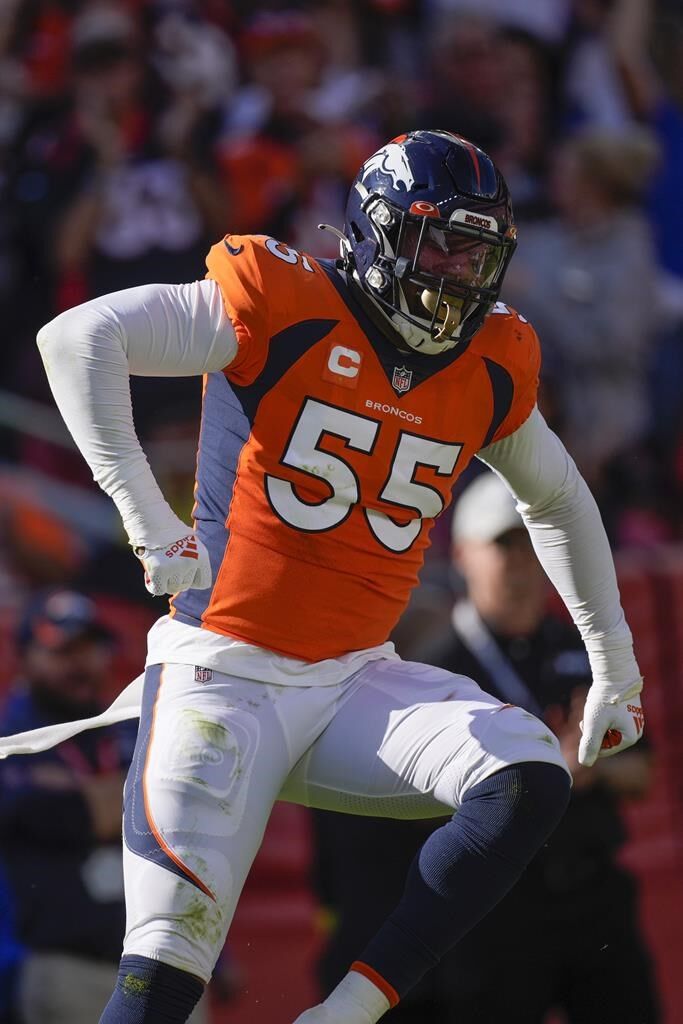 Dolphins add star pass-rusher Bradley Chubb in trade with Broncos – NBC  Sports Chicago