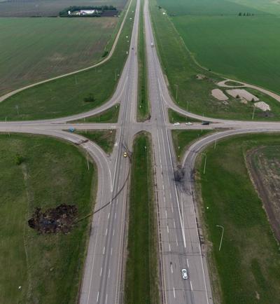 Manitoba premier says an overpass is back on the table for site of intersection crash