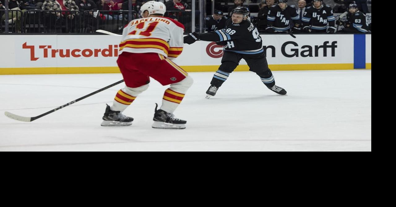Mikhail Sergachev helps Utah beat Calgary Flames 5-1 to snap four-game skid