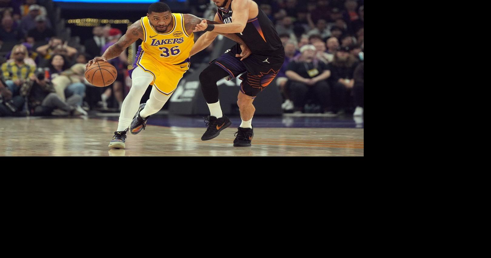 Dillon Brooks scores 25, Suns dominate Luka-less Lakers for a 132-108 victory