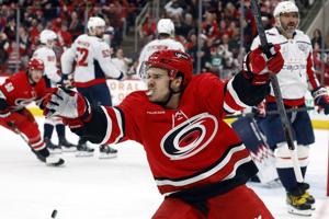 Ovechkin scores again, but the Hurricanes beat the Capitals to clinch a playoff spot
