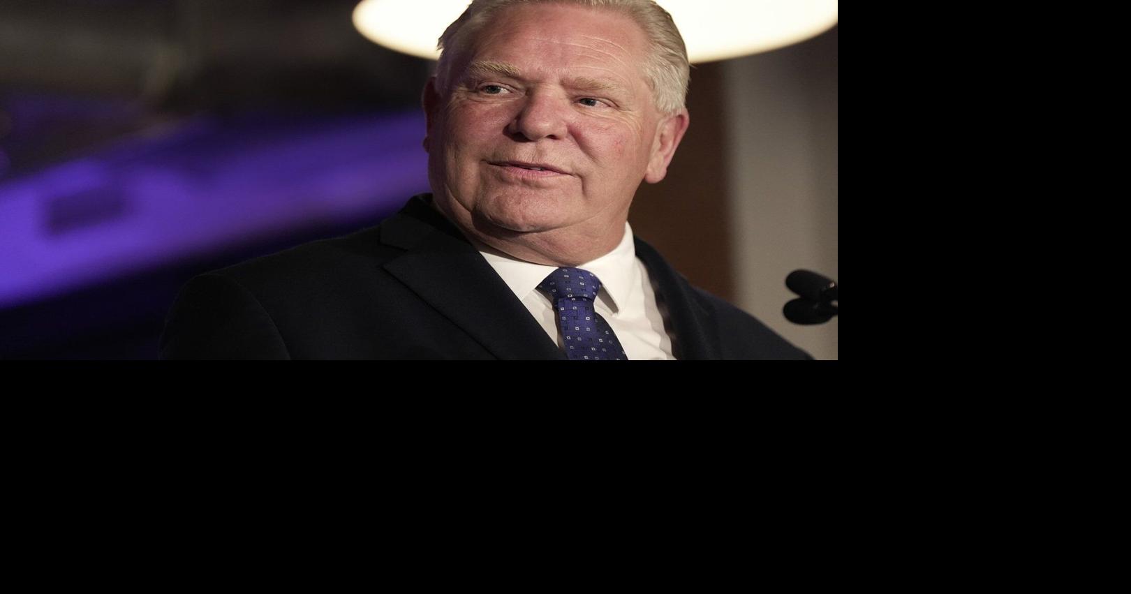 Doug Ford says he won't attack other bids in his push for Toronto as defence bank HQ