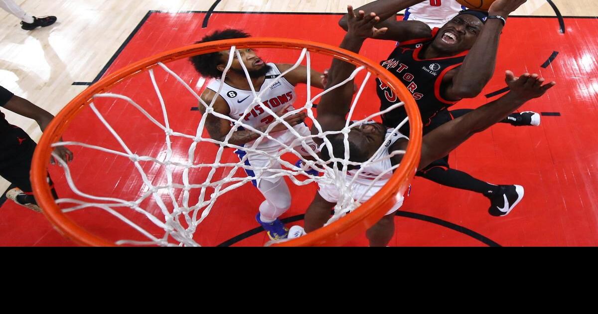 Raptors crush tanking Pistons, NBA playin race heats up