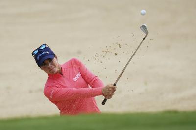 Pagdanganan among 4 tied for the LPGA lead in Mexico