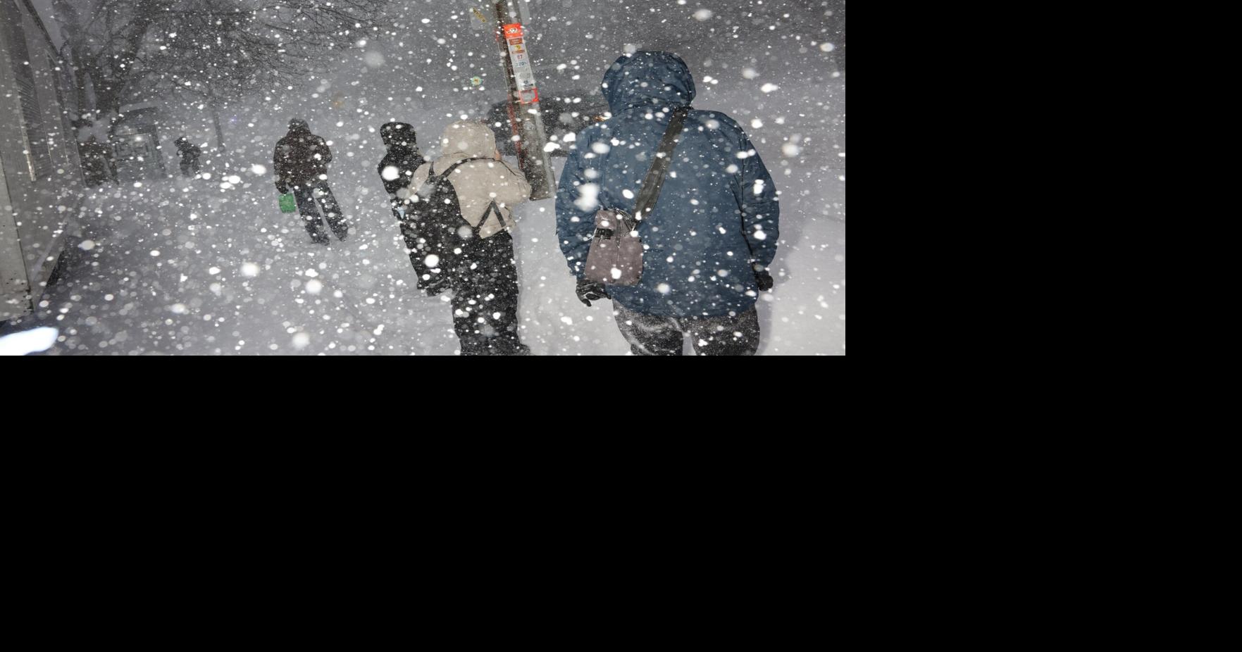 School buses cancelled across GTA as winter storm rolls in