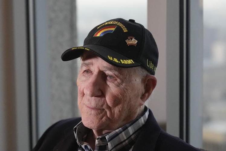 American veterans depart to be feted in France as part of 80th
