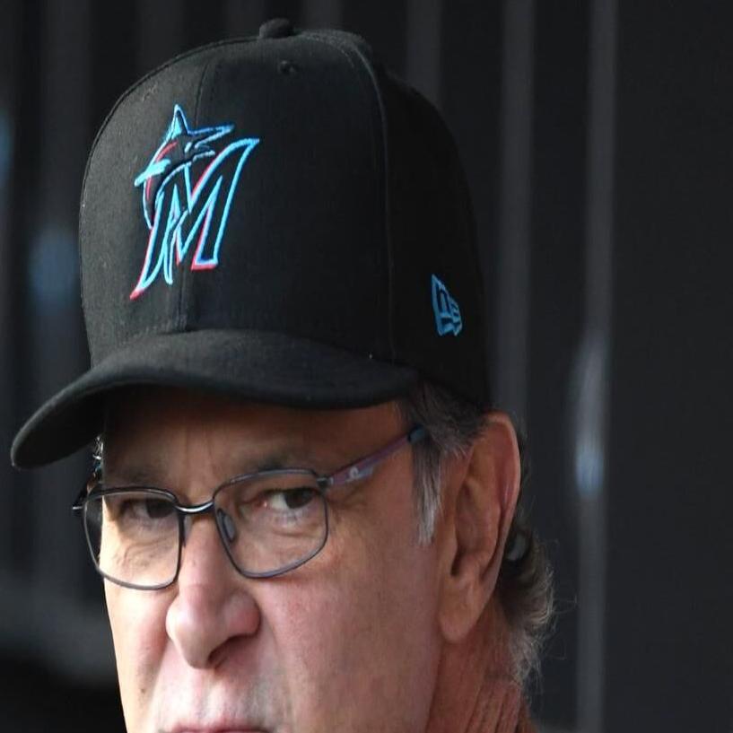 Former Yankee Don Mattingly, now Blue Jays coach, talks at Yankee Stadium