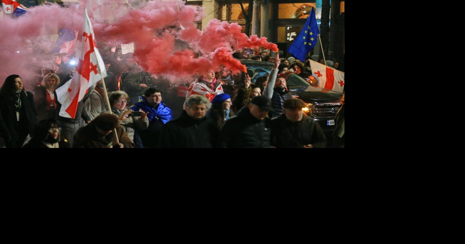 Georgian opposition leader arrested over alleged arson attempt at Tbilisi court