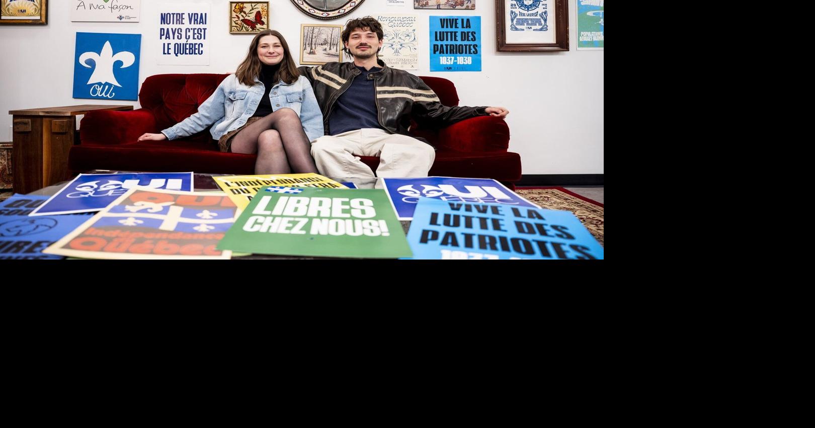 A new café in Montreal is offering its patrons a taste of Quebec independence