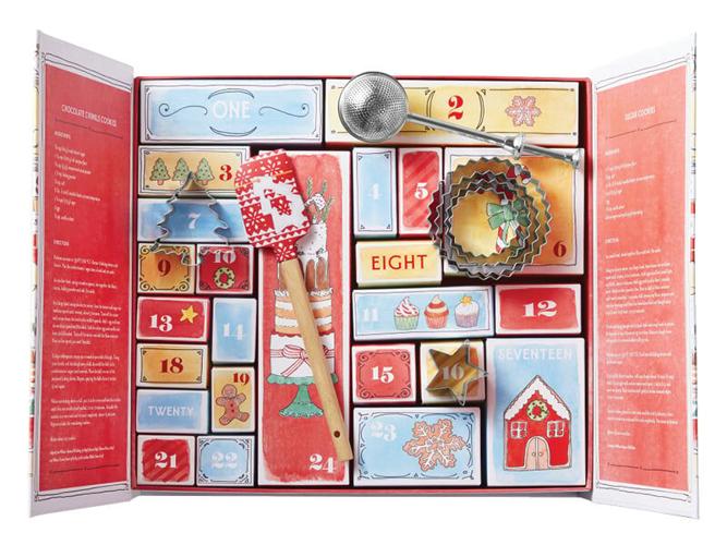 The stylish advent calendars for women bring holiday joy