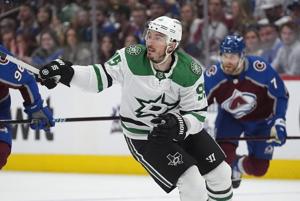 Duchene scores winner in 2nd OT, Stars reach conference final with 2-1 win over Avs