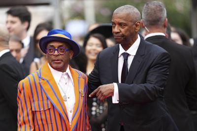 With a whirlwind stop from Denzel, Spike unveils 'Highest 2 Lowest' in Cannes