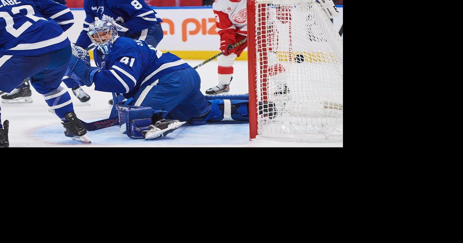 Appleton scores winner, Talbot stands tall as Red Wings top Maple Leafs