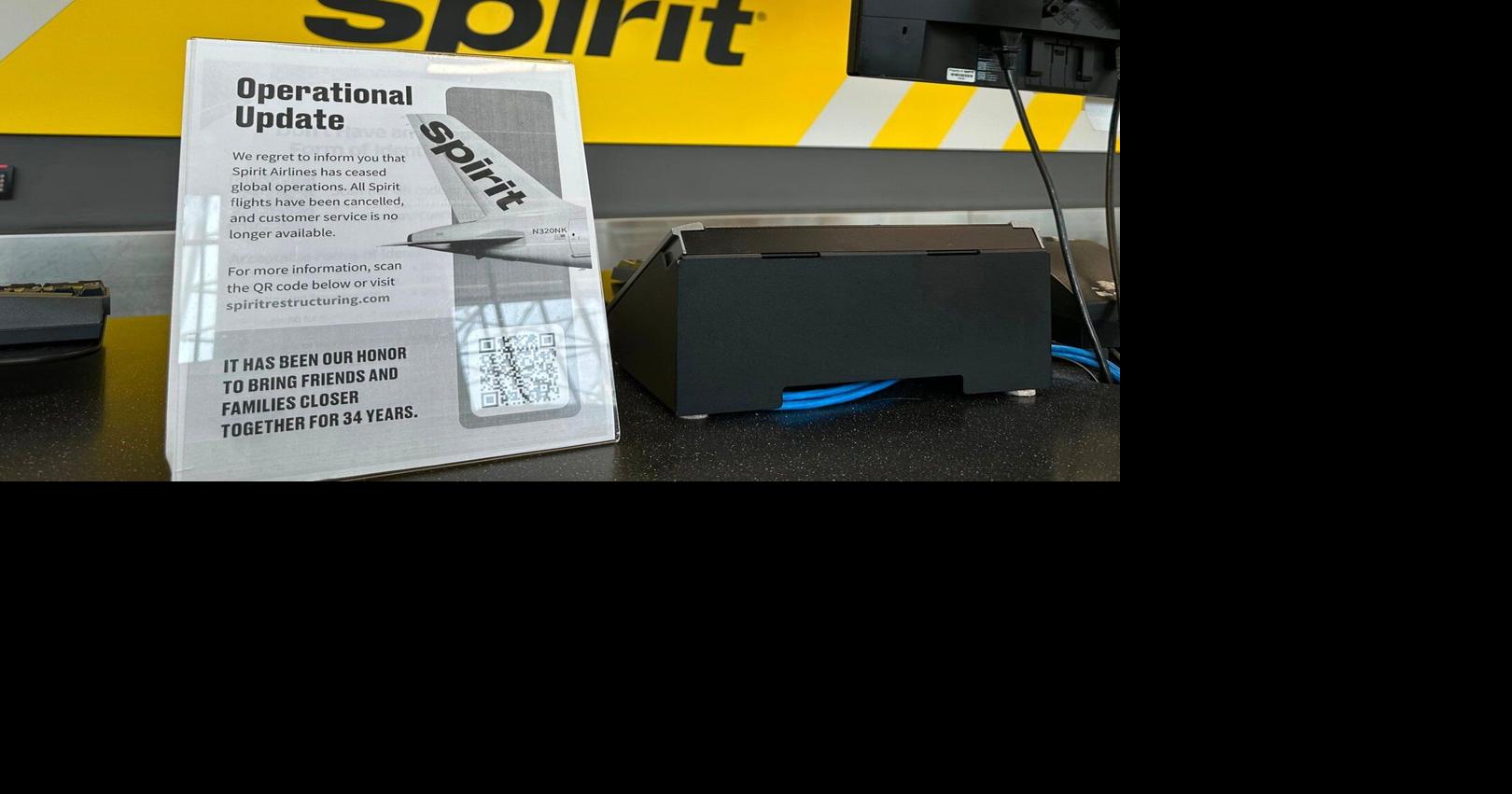 Spirit Airlines shutdown: What to do to get home and get refunds
