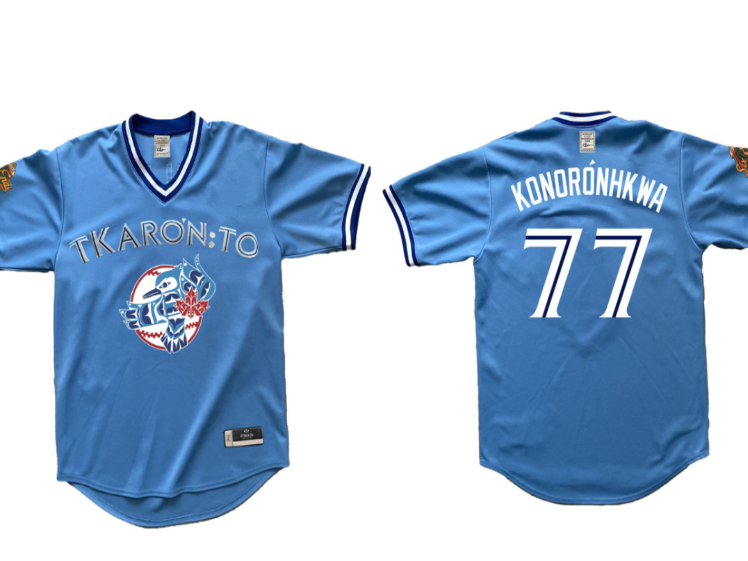 Local artists team up to design Indigenous-inspired Jays jersey in