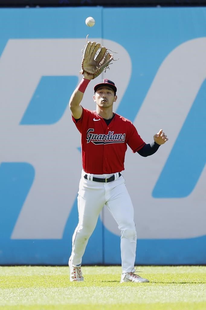 Rookie Tanner Bibee strikes out seven as the Guardians rally to beat the  Brewers 4-2