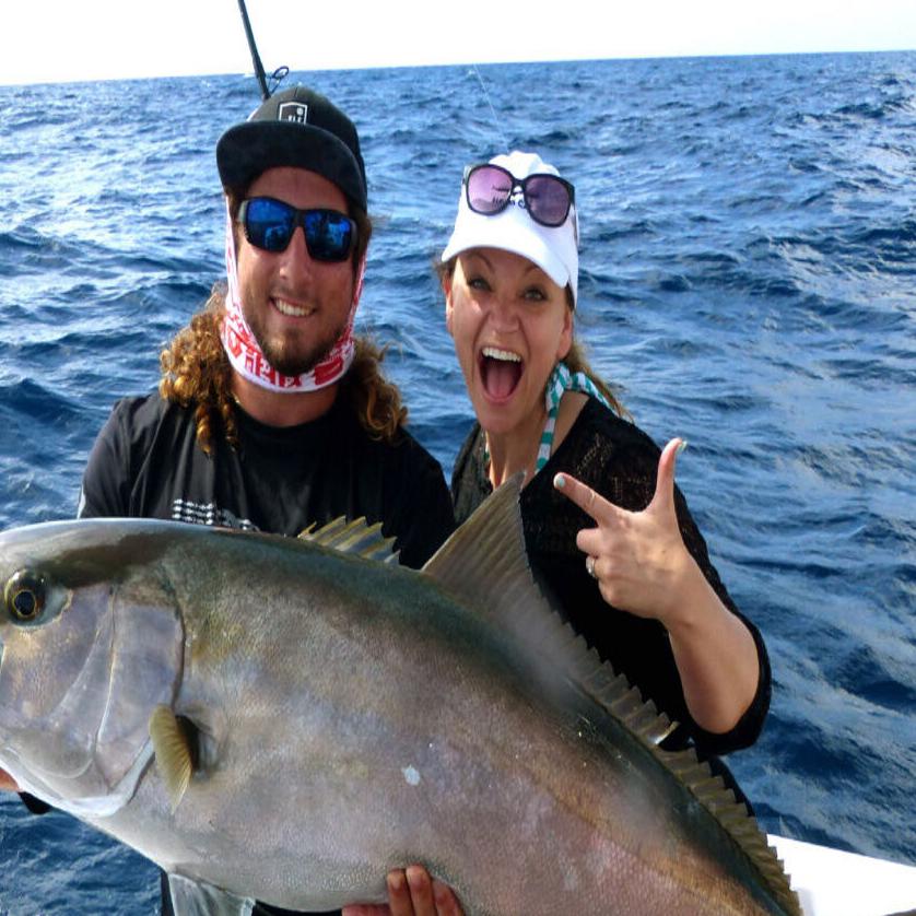 Long-Leg Deep Drop Amberjack