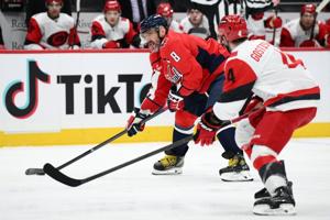 Hurricanes top Capitals 3-2 in SO in a matchup of the top teams in the Eastern Conference standings