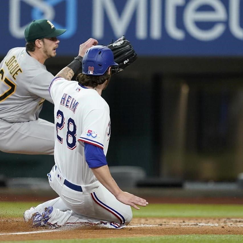 Lowe's 3-run homer helps Rangers over Athletics 10-3