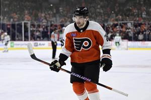 Tippett's highlight-reel goal helps lift Flyers past Stars 5-1 for fifth straight victory