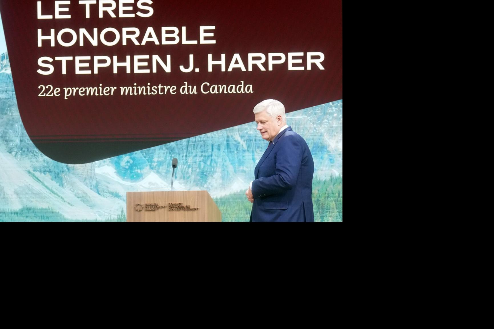 Stephen Harper said Mark Carney had 'no choice' but to walk away from U.S. trade deal