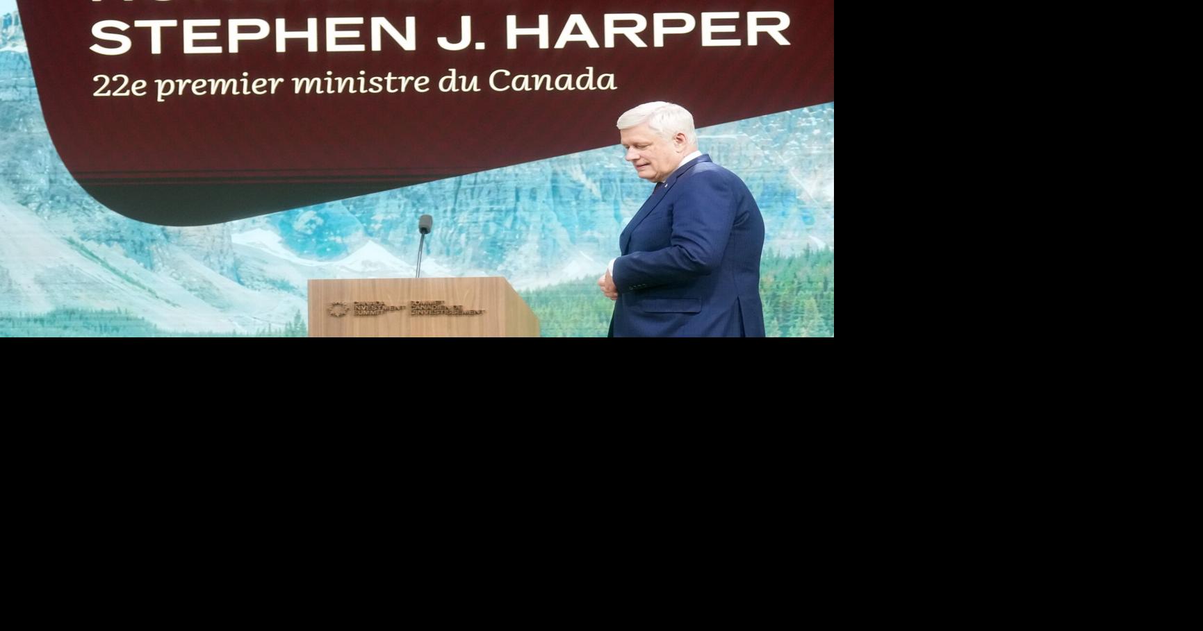 Stephen Harper said Mark Carney had 'no choice' but to walk away from U.S. trade deal