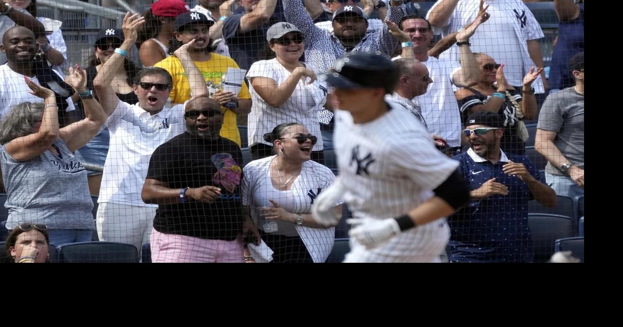 Ben Rice becomes 1st Yankees rookie to hit 3 homers in a game in a 14-4 rout of Red Sox