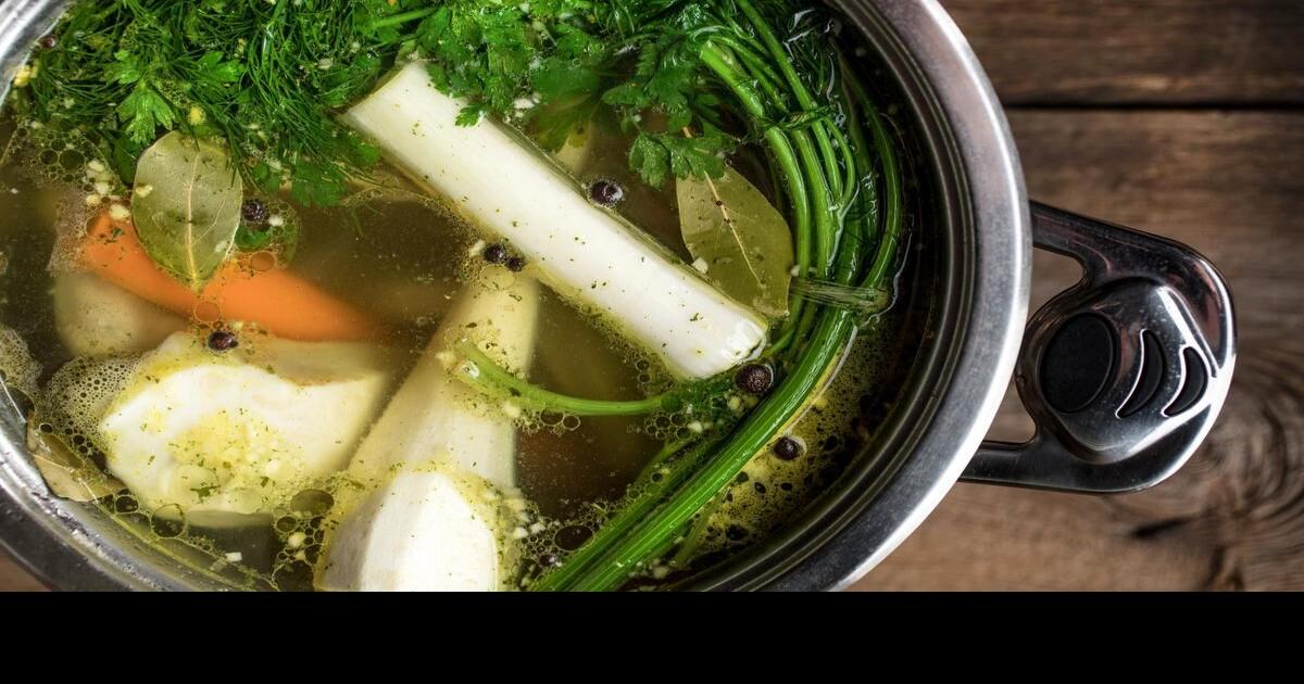 How to make the best soup stock Cookbook author Joshua Weissman shares