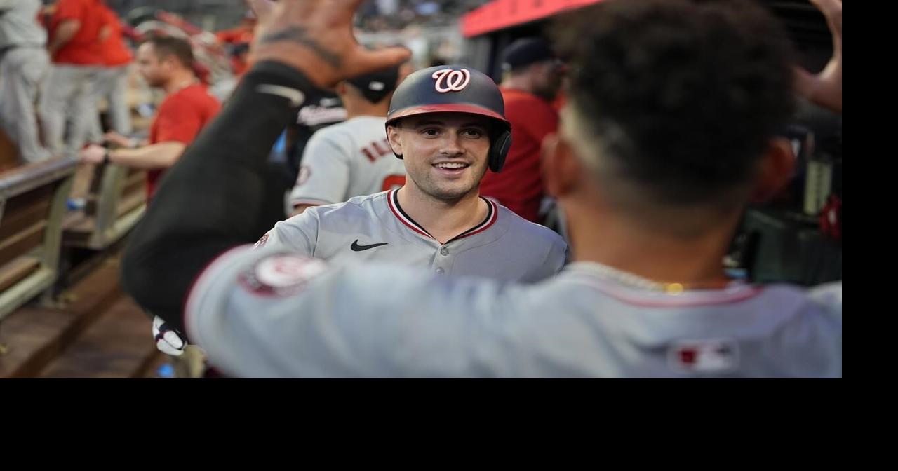 Thomas hits 3-run homer, Nationals beat Braves 7-2 to spoil Schwellenbach's debut