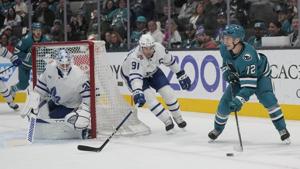 William Nylander scores twice in Leafs 4-1 win as Sharks lose 11th straight