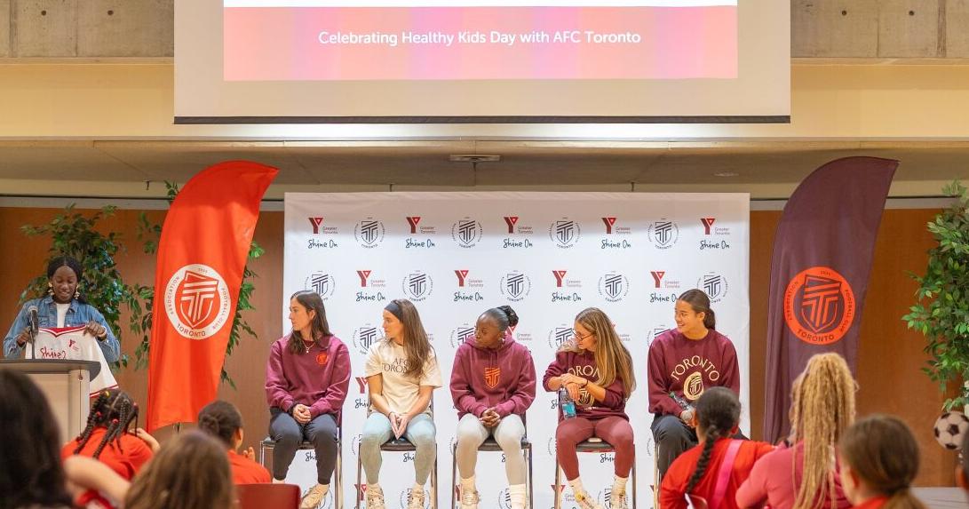 What do girls want to know about professional soccer? AFC Toronto players find out