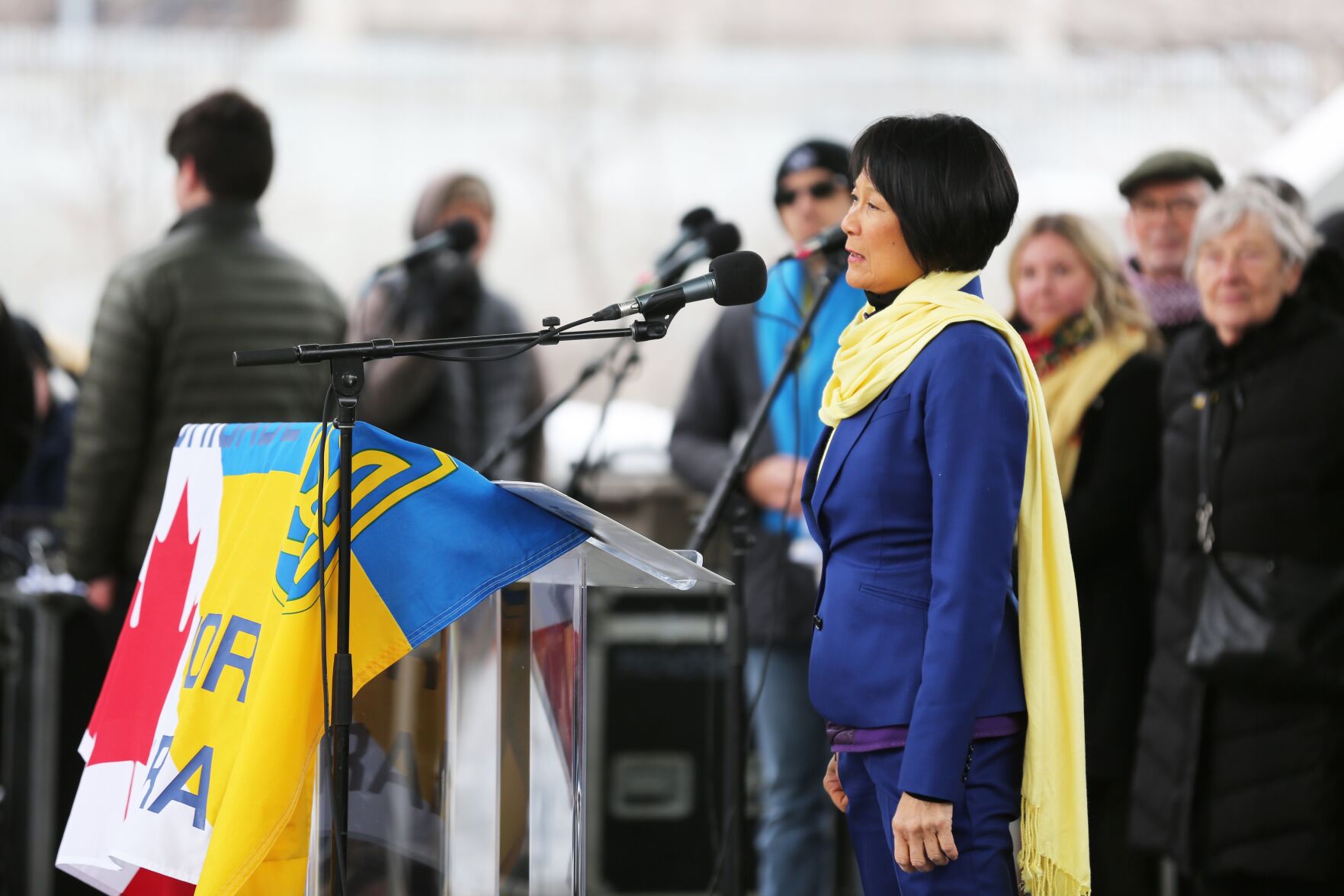 Toronto Ukraine Rally Ukraine rally marks 3rd anniversary of Russian invasion