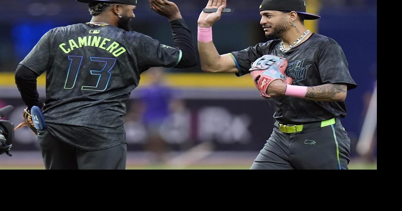 Caminero and Caballero fuel Rays' offense in 11-4 win over Padres