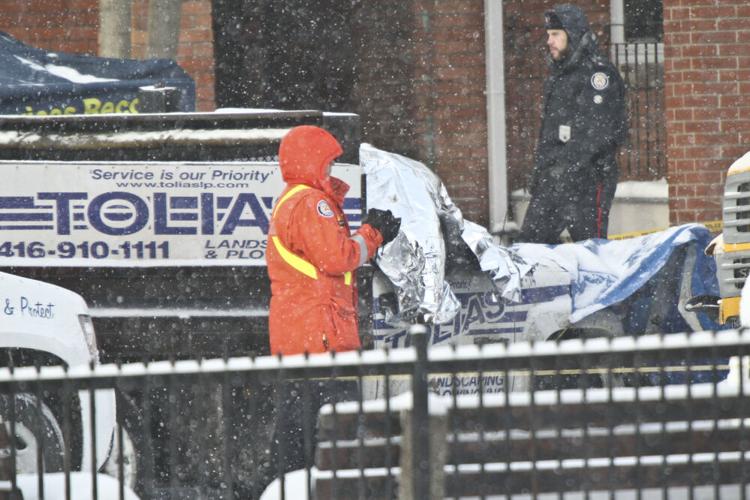 Officer killed, driver shot in stolen snowplow ‘rampage’