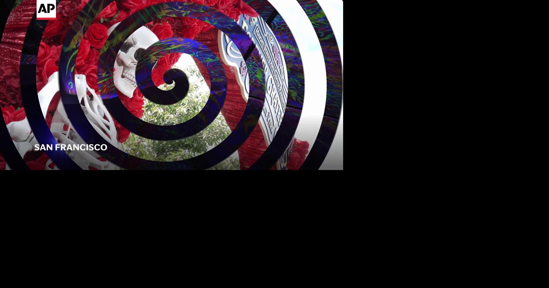 Psychedelic 'Furthur' bus rolls back into San Francisco for new Grateful Dead exhibit